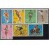 Paraguay 2268/74 1986 Juegos olímpicos de verano participantes de juegos previos MNH