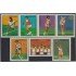 Paraguay 2254/60 1986 Jugadores de tenis célebres MNH
