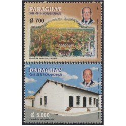 Paraguay 2901/02 2004 Casa de la Independencia MNH Paraguay 2901/02 2004 Casa de la Independencia MNH