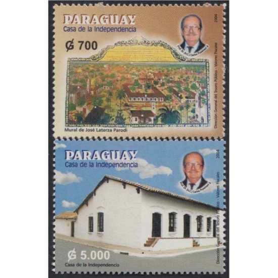 Paraguay 2901/02 2004 Casa de la Independencia MNH Paraguay 2901/02 2004 Casa de la Independencia MNH