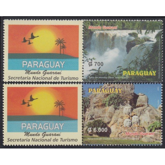 Paraguay 2899a/00a 2004 Mundo Guaraní MNH Paraguay 2899a/00a 2004 Mundo Guaraní MNH