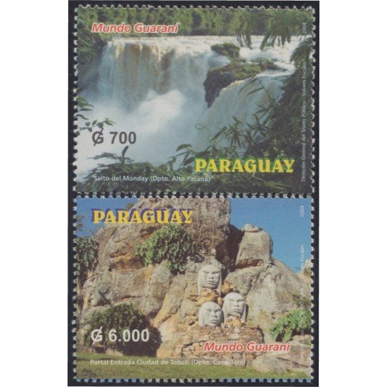 Paraguay 2899/00 2004 Mundo Guaraní MNH Paraguay 2899/00 2004 Mundo Guaraní MNH