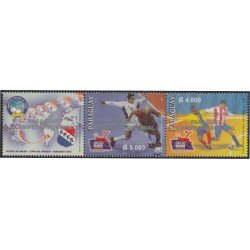 Paraguay 2888/89 2002 Copa del mundo de fútbol de salón MNH Paraguay 2888/89 2002 Copa del mundo de fútbol de salón MNH