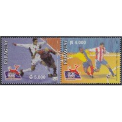 Paraguay 2881/82 2002 Copa del mundo de fútbol de salón MNH Paraguay 2881/82 2002 Copa del mundo de fútbol de salón MNH