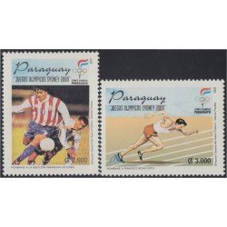 Paraguay 2805/06 2000 Juegos olímpicos de Sidney 2000 MNH Paraguay 2805/06 2000 Juegos olímpicos de Sidney 2000 MNH