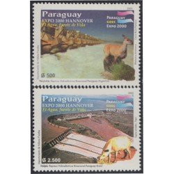 Paraguay 2799/00 2000 Expo 2000 Hannover Represas MNH Paraguay 2799/00 2000 Expo 2000 Hannover Represas MNH