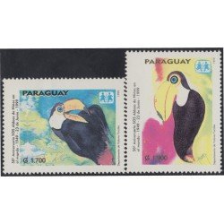 Paraguay 2780/81 1999 50º Aniversario SOS Aldeas de niños en el mundo MNH Paraguay 2780/81 1999 50º Aniversario SOS Aldeas de niños en el mundo MNH