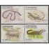 Paraguay 2770/73 1999 Reptiles de Paraguay Karumbé Jacaré MNH