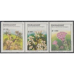 Paraguay 2761/63 1998 Flores silvestres flowers MNH Paraguay 2761/63 1998 Flores silvestres flowers MNH