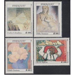 Paraguay 2749/52 1998 Pinturas obras de varios pintores paraguayos MNH Paraguay 2749/52 1998 Pinturas obras de varios pintores paraguayos MNH