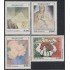 Paraguay 2749/52 1998 Pinturas obras de varios pintores paraguayos MNH