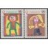 Paraguay 2740/41 1997 Los niños en un mundo con Sida MNH