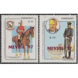 Paraguay 2731/32 1997 Mevifil 97 151º Aniversario de la creación de la policía paraguayense MNH Paraguay 2731/32 1997 Mevifil 97 151º Aniversario de la creación de la policía paraguayense MNH