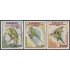 Paraguay 2865/67 2002 Animales Loro hablador Cotorrita Maracaná ala roja MNH
