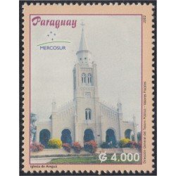 Paraguay 2857G 2002 Mercosur Iglesia de Areguá MNH Paraguay 2857G 2002 Mercosur Iglesia de Areguá MNH