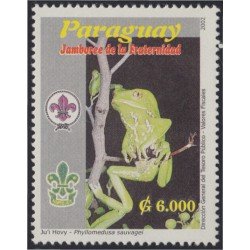 Paraguay 2844 2002 Jamboreé de la fraternidad Rana MNH Paraguay 2844 2002 Jamboreé de la fraternidad Rana MNH
