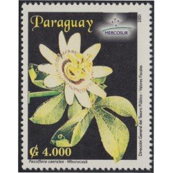 Paraguay 2843E 2001 Mercosur Flores flowers MNH Paraguay 2843E 2001 Mercosur Flores flowers MNH