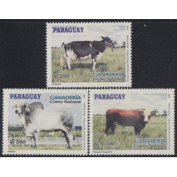 Paraguay 2829/31 2001 Ganadería paraguaya MNH Paraguay 2829/31 2001 Ganadería paraguaya MNH