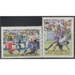 Paraguay 2827/28 2001 Campeonato mundial sub 20 Argentina 2001 MNH Paraguay 2827/28 2001 Campeonato mundial sub 20 Argentina 2001 MNH