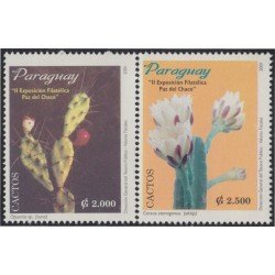 Paraguay 2826AB 2001 Paz del chaco Cactus MNH Paraguay 2826AB 2001 Paz del chaco Cactus MNH