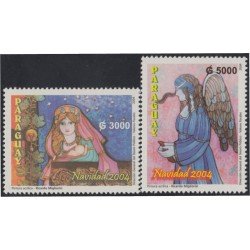 Paraguay 2915/16 2004 Navidad Christmas MNH Paraguay 2915/16 2004 Navidad Christmas MNH
