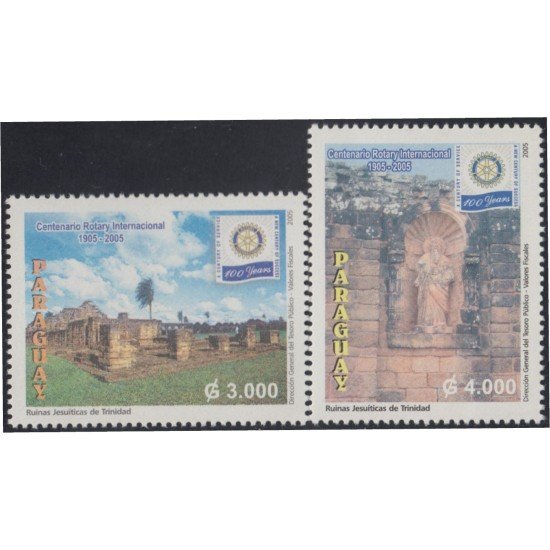Paraguay 2920/21 2005 Ruinas Jesuitas de Trinidad MNH Paraguay 2920/21 2005 Ruinas Jesuitas de Trinidad MNH