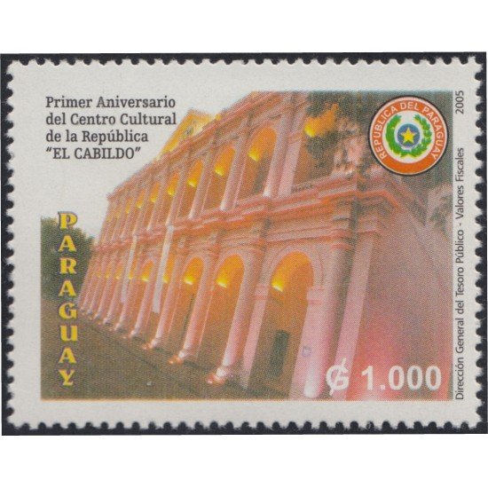 Paraguay 2924 2005 Centro Cultural de la República El Cabildo MNH Paraguay 2924 2005 Centro Cultural de la República El Cabildo MNH