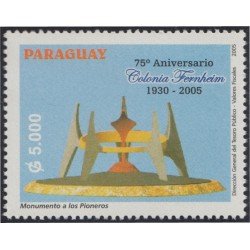 Paraguay 2925 2005 Monumento a los Pioneros MNH Paraguay 2925 2005 Monumento a los Pioneros MNH