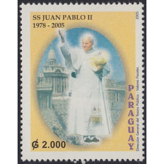 Paraguay 2930 2005 SS Juan Pablo II MNH