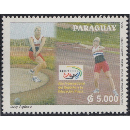 Paraguay 2942 2005 Año Internacional del deporte y la Educación Física MNH Paraguay 2942 2005 Año Internacional del deporte y la Educación Física MNH