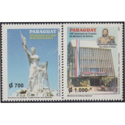 Paraguay 2947/48 2005 Ministerio de defensa Monumento a Las Residentas MNH