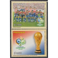 Paraguay 2950/51 2006 Copa del mundo de fútbol en Alemania MNH