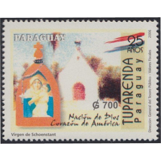 Paraguay 2960 2006 Virgen de Schoenstant MNH Paraguay 2960 2006 Virgen de Schoenstant MNH