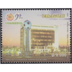 Paraguay 2965 2006 Edificio de la Confederación Sudamericana de fútbol MNH Paraguay 2965 2006 Edificio de la Confederación Sudamericana de fútbol MNH
