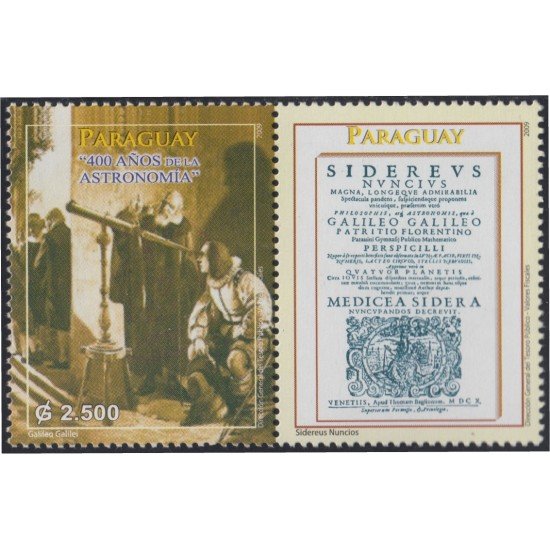 Paraguay 3036a 2010 400 Años de la Astronomía MNH Paraguay 3036a 2010 400 Años de la Astronomía MNH
