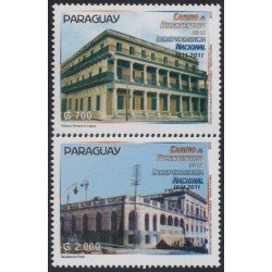 Paraguay 3046/47 2010 Palacio Venancio López Residencia Patri MNH