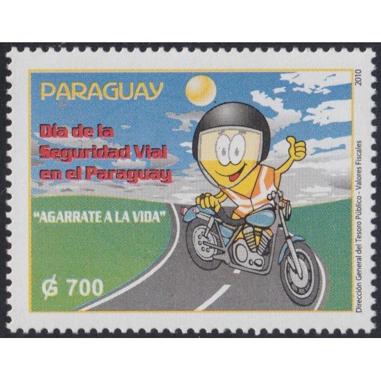Paraguay 3048 2010 Día de la seguridad vial en el Paraguay MNH