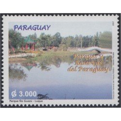 Paraguay 3002 2007 Parques y reservas de Paraguay MNH Paraguay 3002 2007 Parques y reservas de Paraguay MNH