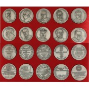 Colección 10 Medallas Personalidades Catalanas