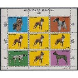 Paraguay 2069a 1984 Perros Dogs MNH Paraguay 2069a 1984 Perros Dogs MNH