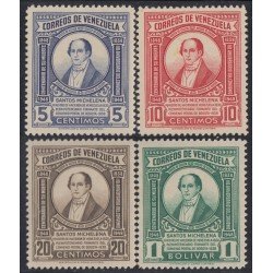 Venezuela 292/95 1949 Santos Michelena MNH