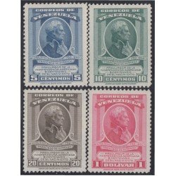 Venezuela 299/02 1950 Francisco de Miranda MNH