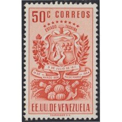 Venezuela 330 1951 Escudo del Estado de Tachira MH