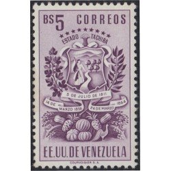Venezuela 332 1951 Escudo del Estado de Tachira  MH