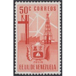 Venezuela 358 1951 Escudo del Estado de Zulia MNH