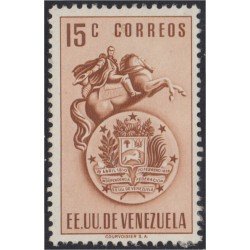 Venezuela 362A 1951 Escudo del Estado de Venezuela MH