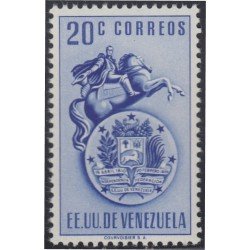 Venezuela 363 1951 Escudo del Estado de Venezuela MNH
