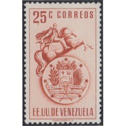 Venezuela 364 1951 Escudo del Estado de Venezuela MH