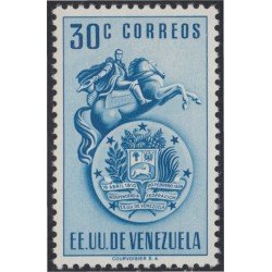 Venezuela 364A 1951 Escudo del Estado de Venezuela MNH Venezuela 364A 1951 Escudo del Estado de Venezuela MNH