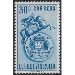 Venezuela 364A 1951 Escudo del Estado de Venezuela MH Venezuela 364A 1951 Escudo del Estado de Venezuela MH